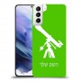 טלסקופ כיסוי מגן קשיח בעיצוב אישי עם השם שלך ל Samsung Galaxy S21+ 5G יחידה אחת סקרין מובייל