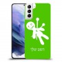 וודו כיסוי מגן קשיח בעיצוב אישי עם השם שלך ל Samsung Galaxy S21+ 5G יחידה אחת סקרין מובייל