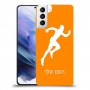 רץ כיסוי מגן קשיח בעיצוב אישי עם השם שלך ל Samsung Galaxy S21+ 5G יחידה אחת סקרין מובייל