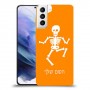 שלד כיסוי מגן קשיח בעיצוב אישי עם השם שלך ל Samsung Galaxy S21+ 5G יחידה אחת סקרין מובייל