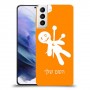 וודו כיסוי מגן קשיח בעיצוב אישי עם השם שלך ל Samsung Galaxy S21+ 5G יחידה אחת סקרין מובייל