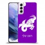 גדי כיסוי מגן קשיח בעיצוב אישי עם השם שלך ל Samsung Galaxy S21+ 5G יחידה אחת סקרין מובייל