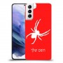 עכביש כיסוי מגן קשיח בעיצוב אישי עם השם שלך ל Samsung Galaxy S21+ 5G יחידה אחת סקרין מובייל