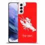 סרטן כיסוי מגן קשיח בעיצוב אישי עם השם שלך ל Samsung Galaxy S21+ 5G יחידה אחת סקרין מובייל