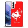 קשת כיסוי מגן קשיח בעיצוב אישי עם השם שלך ל Samsung Galaxy S21+ 5G יחידה אחת סקרין מובייל