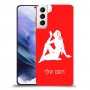 בתולה כיסוי מגן קשיח בעיצוב אישי עם השם שלך ל Samsung Galaxy S21+ 5G יחידה אחת סקרין מובייל