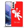 וודו כיסוי מגן קשיח בעיצוב אישי עם השם שלך ל Samsung Galaxy S21+ 5G יחידה אחת סקרין מובייל