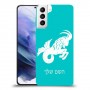 גדי כיסוי מגן קשיח בעיצוב אישי עם השם שלך ל Samsung Galaxy S21+ 5G יחידה אחת סקרין מובייל