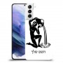 דלי כיסוי מגן קשיח בעיצוב אישי עם השם שלך ל Samsung Galaxy S21+ 5G יחידה אחת סקרין מובייל