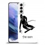 סקִי כיסוי מגן קשיח בעיצוב אישי עם השם שלך ל Samsung Galaxy S21+ 5G יחידה אחת סקרין מובייל