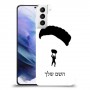 צניחה חופשית כיסוי מגן קשיח בעיצוב אישי עם השם שלך ל Samsung Galaxy S21+ 5G יחידה אחת סקרין מובייל