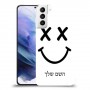 סמיילי כיסוי מגן קשיח בעיצוב אישי עם השם שלך ל Samsung Galaxy S21+ 5G יחידה אחת סקרין מובייל