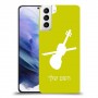 כינור כיסוי מגן קשיח בעיצוב אישי עם השם שלך ל Samsung Galaxy S21+ 5G יחידה אחת סקרין מובייל