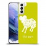טלה כיסוי מגן קשיח בעיצוב אישי עם השם שלך ל Samsung Galaxy S21+ 5G יחידה אחת סקרין מובייל