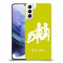 תאומים כיסוי מגן קשיח בעיצוב אישי עם השם שלך ל Samsung Galaxy S21+ 5G יחידה אחת סקרין מובייל