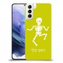 שלד כיסוי מגן קשיח בעיצוב אישי עם השם שלך ל Samsung Galaxy S21+ 5G יחידה אחת סקרין מובייל