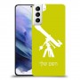 טלסקופ כיסוי מגן קשיח בעיצוב אישי עם השם שלך ל Samsung Galaxy S21+ 5G יחידה אחת סקרין מובייל