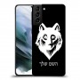 זאב כיסוי מגן קשיח בעיצוב אישי עם השם שלך ל Samsung Galaxy S21 יחידה אחת סקרין מובייל