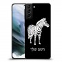 זברה כיסוי מגן קשיח בעיצוב אישי עם השם שלך ל Samsung Galaxy S21 יחידה אחת סקרין מובייל