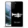 חצוצרה כיסוי מגן קשיח בעיצוב אישי עם השם שלך ל Samsung Galaxy S21 יחידה אחת סקרין מובייל