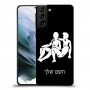 תאומים כיסוי מגן קשיח בעיצוב אישי עם השם שלך ל Samsung Galaxy S21 יחידה אחת סקרין מובייל