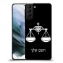 מאזניים כיסוי מגן קשיח בעיצוב אישי עם השם שלך ל Samsung Galaxy S21 יחידה אחת סקרין מובייל