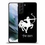 קשת כיסוי מגן קשיח בעיצוב אישי עם השם שלך ל Samsung Galaxy S21 יחידה אחת סקרין מובייל