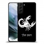 עקרב כיסוי מגן קשיח בעיצוב אישי עם השם שלך ל Samsung Galaxy S21 יחידה אחת סקרין מובייל