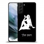 בתולה כיסוי מגן קשיח בעיצוב אישי עם השם שלך ל Samsung Galaxy S21 יחידה אחת סקרין מובייל