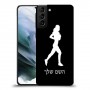 ג'וגלין - אישה כיסוי מגן קשיח בעיצוב אישי עם השם שלך ל Samsung Galaxy S21 יחידה אחת סקרין מובייל