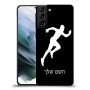 רץ כיסוי מגן קשיח בעיצוב אישי עם השם שלך ל Samsung Galaxy S21 יחידה אחת סקרין מובייל