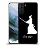 סמוראי כיסוי מגן קשיח בעיצוב אישי עם השם שלך ל Samsung Galaxy S21 יחידה אחת סקרין מובייל
