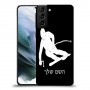 סקִי כיסוי מגן קשיח בעיצוב אישי עם השם שלך ל Samsung Galaxy S21 יחידה אחת סקרין מובייל