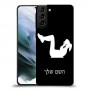 אימון ספורט - אישה כיסוי מגן קשיח בעיצוב אישי עם השם שלך ל Samsung Galaxy S21 יחידה אחת סקרין מובייל