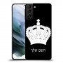 כתר מלכותי כיסוי מגן קשיח בעיצוב אישי עם השם שלך ל Samsung Galaxy S21 יחידה אחת סקרין מובייל