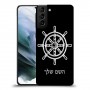 הגה - קפטן - ים כיסוי מגן קשיח בעיצוב אישי עם השם שלך ל Samsung Galaxy S21 יחידה אחת סקרין מובייל