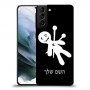 וודו כיסוי מגן קשיח בעיצוב אישי עם השם שלך ל Samsung Galaxy S21 יחידה אחת סקרין מובייל