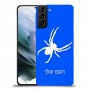 עכביש כיסוי מגן קשיח בעיצוב אישי עם השם שלך ל Samsung Galaxy S21 יחידה אחת סקרין מובייל