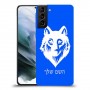 זאב כיסוי מגן קשיח בעיצוב אישי עם השם שלך ל Samsung Galaxy S21 יחידה אחת סקרין מובייל