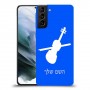 כינור כיסוי מגן קשיח בעיצוב אישי עם השם שלך ל Samsung Galaxy S21 יחידה אחת סקרין מובייל