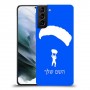 צניחה חופשית כיסוי מגן קשיח בעיצוב אישי עם השם שלך ל Samsung Galaxy S21 יחידה אחת סקרין מובייל
