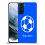 כדורגל - כדור כיסוי מגן קשיח בעיצוב אישי עם השם שלך ל Samsung Galaxy S21 יחידה אחת סקרין מובייל