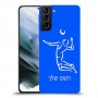 שחקן כדורעף כיסוי מגן קשיח בעיצוב אישי עם השם שלך ל Samsung Galaxy S21 יחידה אחת סקרין מובייל