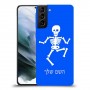 שלד כיסוי מגן קשיח בעיצוב אישי עם השם שלך ל Samsung Galaxy S21 יחידה אחת סקרין מובייל