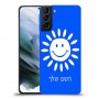 שמש כיסוי מגן קשיח בעיצוב אישי עם השם שלך ל Samsung Galaxy S21 יחידה אחת סקרין מובייל