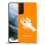 סרטן כיסוי מגן קשיח בעיצוב אישי עם השם שלך ל Samsung Galaxy S21 יחידה אחת סקרין מובייל