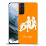 תאומים כיסוי מגן קשיח בעיצוב אישי עם השם שלך ל Samsung Galaxy S21 יחידה אחת סקרין מובייל