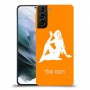 בתולה כיסוי מגן קשיח בעיצוב אישי עם השם שלך ל Samsung Galaxy S21 יחידה אחת סקרין מובייל
