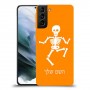 שלד כיסוי מגן קשיח בעיצוב אישי עם השם שלך ל Samsung Galaxy S21 יחידה אחת סקרין מובייל