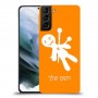 וודו כיסוי מגן קשיח בעיצוב אישי עם השם שלך ל Samsung Galaxy S21 יחידה אחת סקרין מובייל